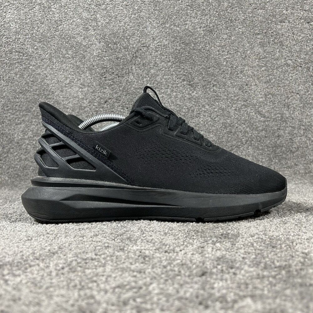 Kizik Athens Men’s Sz 11 Black Hands Free Athletic Running Shoes Used No Sz Tag